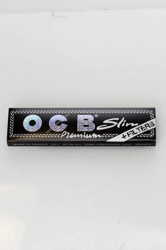 OCB Premium Rolling Papers King Size Slim with Tips