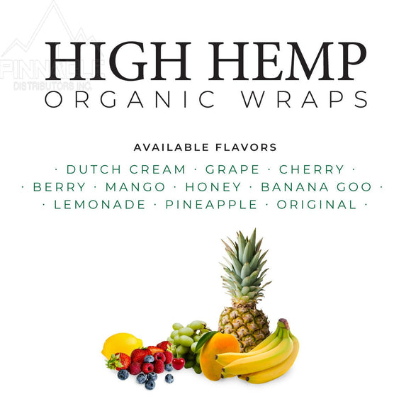 High Hemp Organic Blunt Wraps
