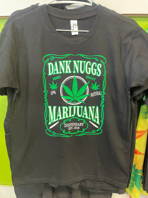 T-shirt Dank Nuggs Marijuana
