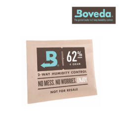Boveda Humidity Packs - 8G, 62% Single ou 5 Pack (Peut stocker jusqu'à 28 grammes)