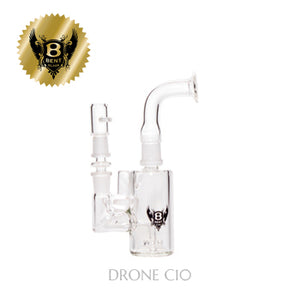 Bent Glass C-10 Drone 8.5'' Bubbler-Ash Catcher Kit - 14mm