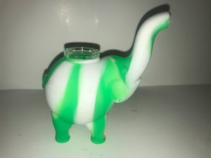 Silicone Elephant Hand Pipe