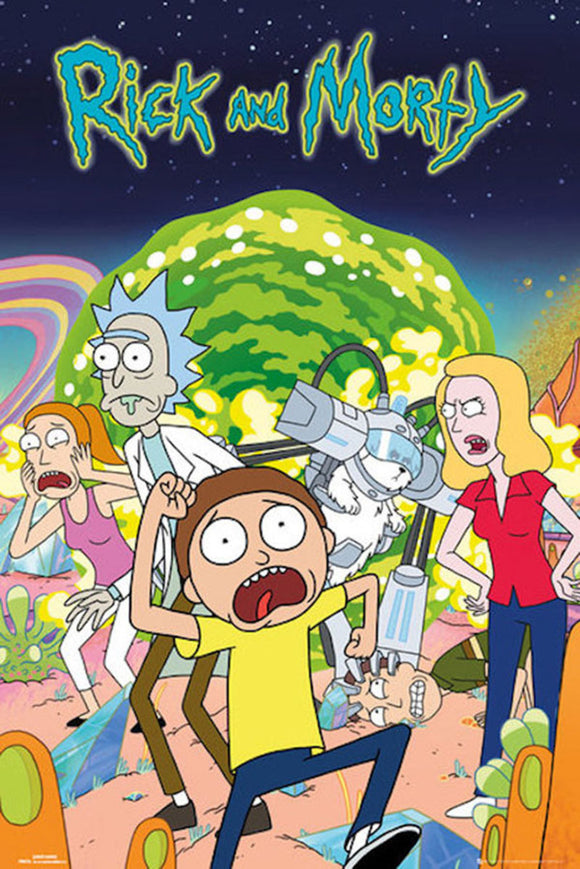 Rick and Morty Group Portal Poster