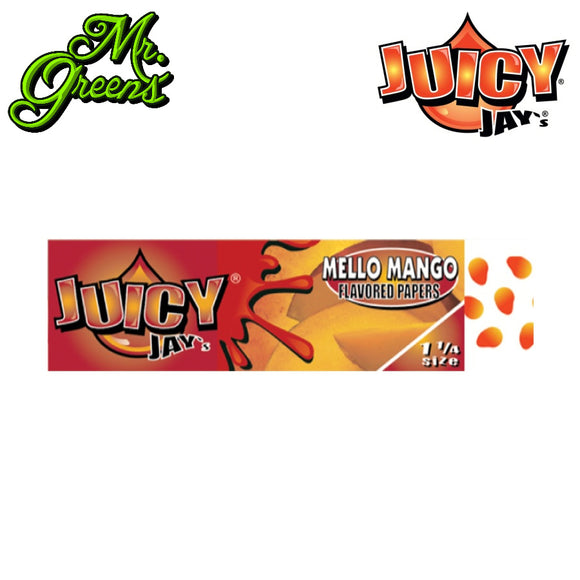 Feuilles à rouler aromatisées Juicy Jay's 1 1/4 - Mello Mango