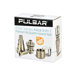Pulsar Axial 6 in 1 Titanium & Quartz Hybrid Nail - 10-14-18mm