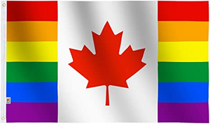 Canada Love Rainbow Pride Flag