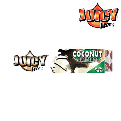 Juicy Jay's Flavoured Rolling Papers king Size Slim - Coconut