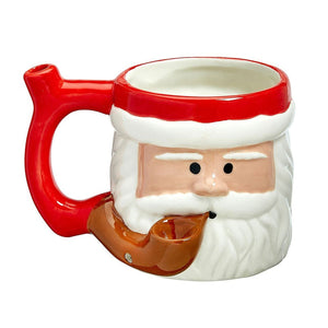 Premium Roast & Toast Ceramic Mug with Pipe - Santa Clause