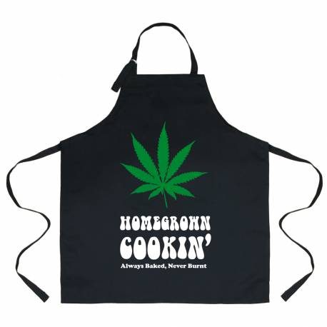 Apron - Homegrown Cookin' Always Baked, Never Burnt