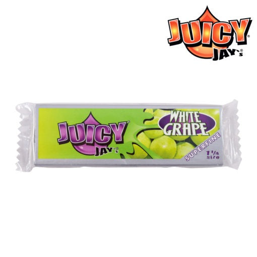 Juicy Jay's Superfine Flavoured Rolling Papers 1 1/4 - White Grape